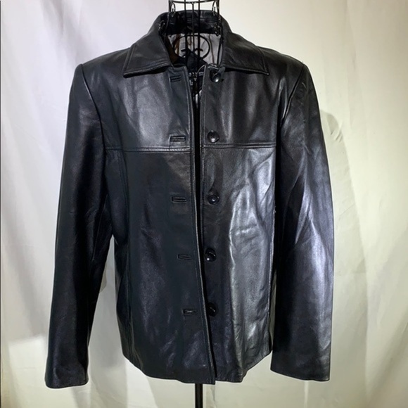 valerie stevens | Black Leather Jacket - Picture 5 of 5